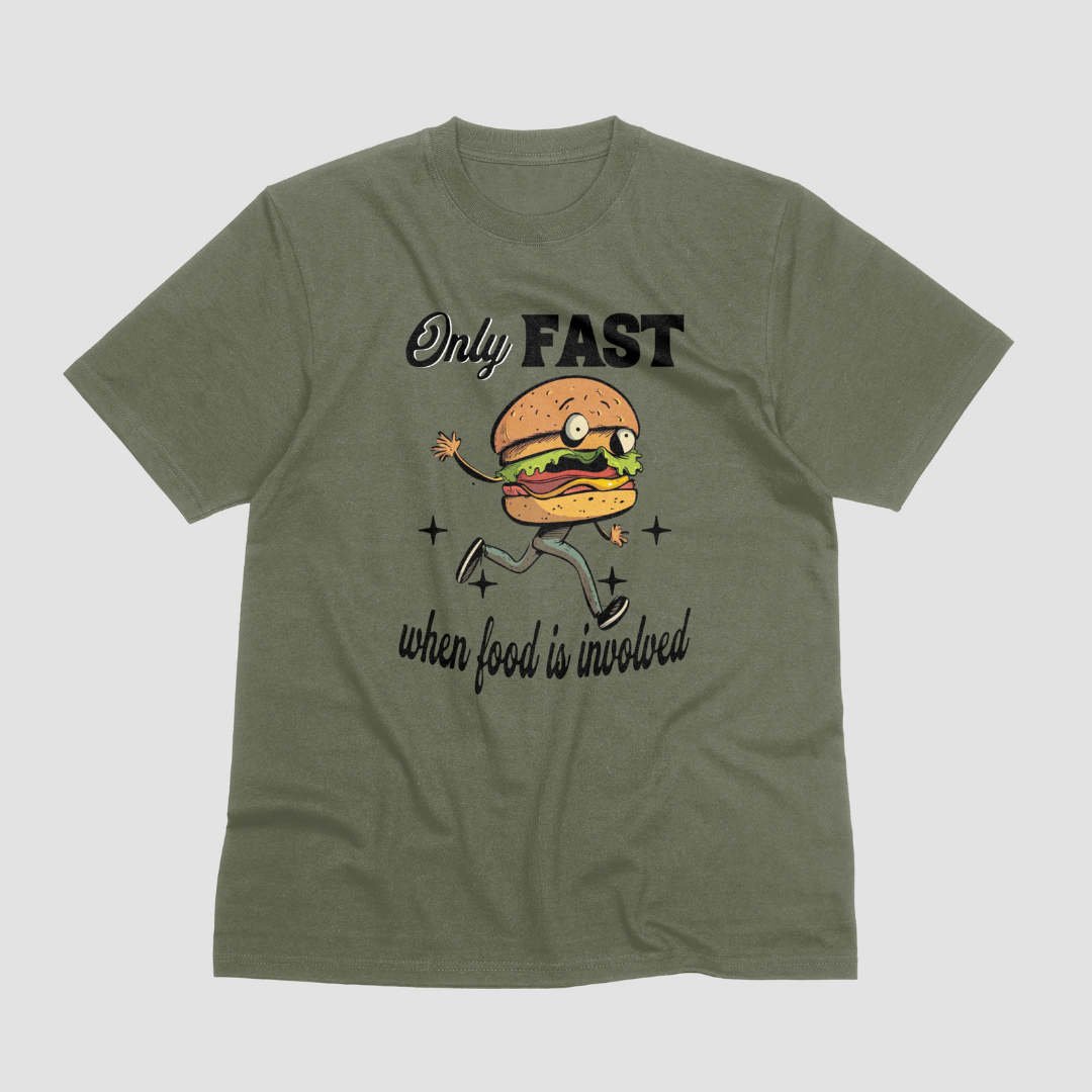 Only Fast When Food Is Involved